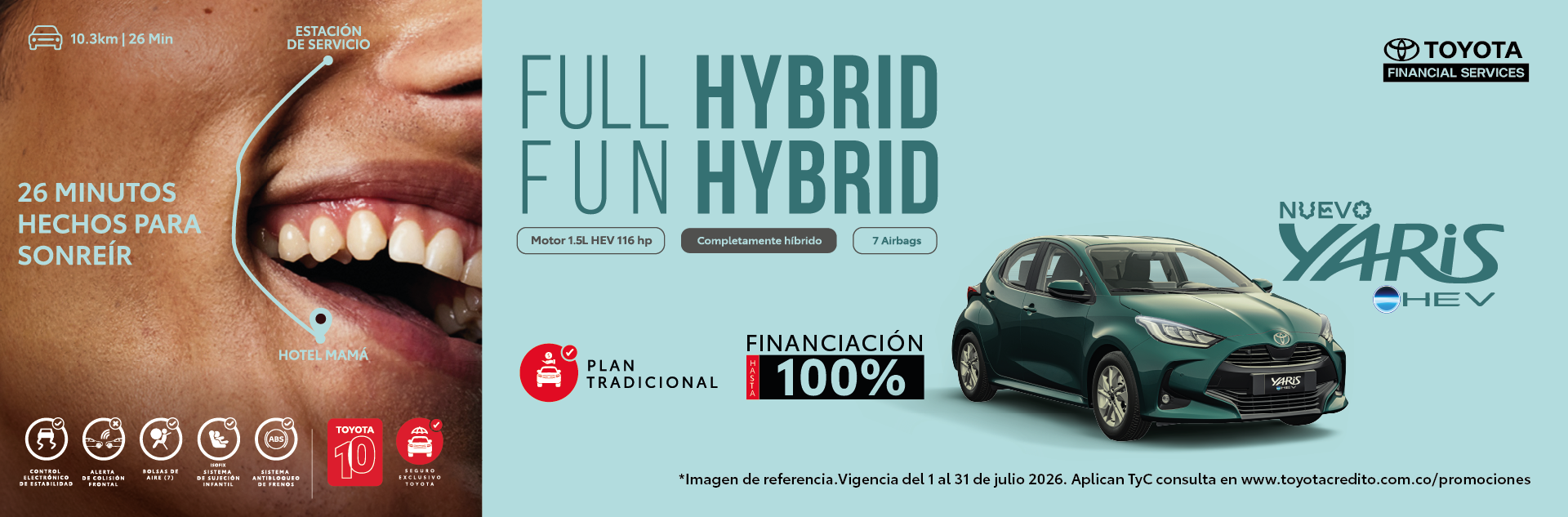 Banner - Yaris HEV julio