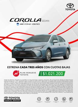 Corolla Sedán 