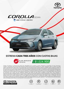 Corolla Sedan - Agosto