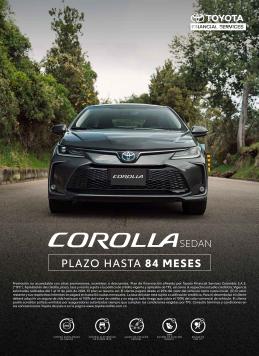 Corolla sedan - Julio